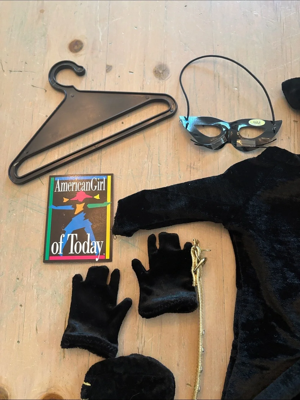 American Girl Cat Costume with Accessories